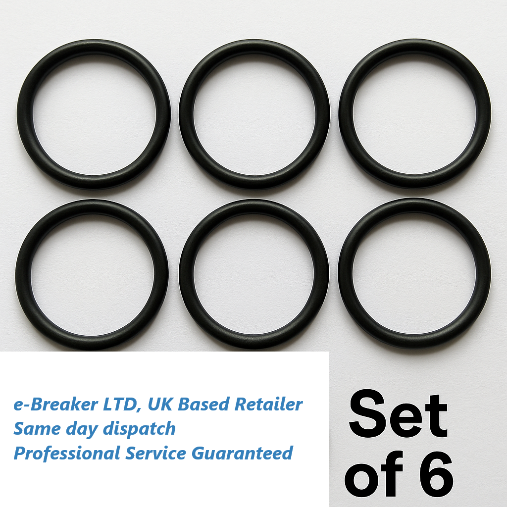 BMW Diesel Injector O-Ring Seals Uprated Viton Pack of 6 Fits E46 E90 E87 E60 X520
