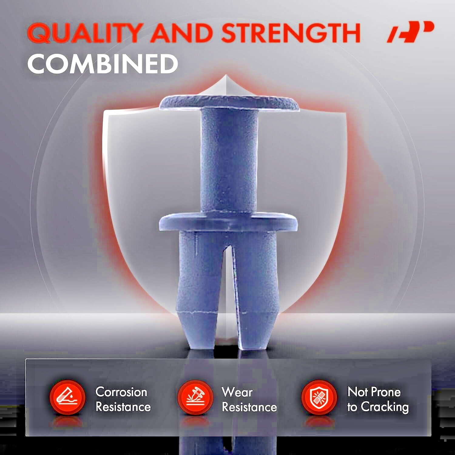 Mercedes-Benz Push Through Expanding Rivet Trim Fastener Clip OE A1239900092 x1010