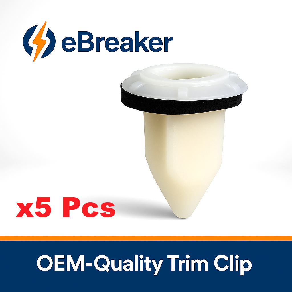 MINI Insulated Gromet for Trim Panel Fixing Secure Bodywork Fastener Clip, 5 Pcs0