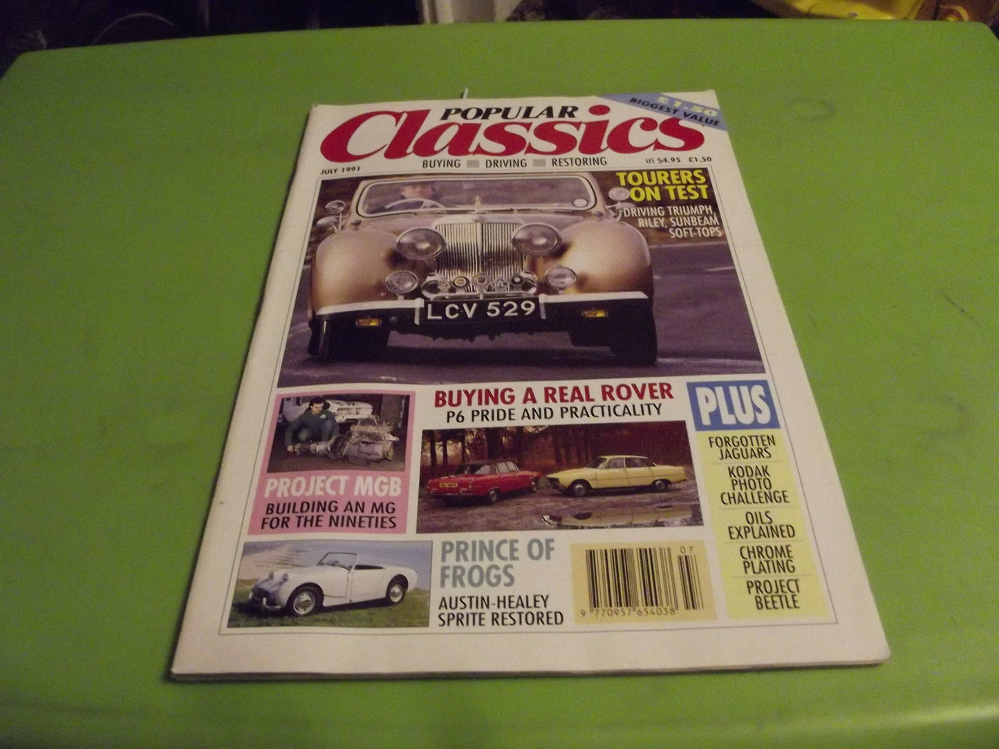 POPULAR CLASSICS MAGAZINE  JULY 1991 #c20