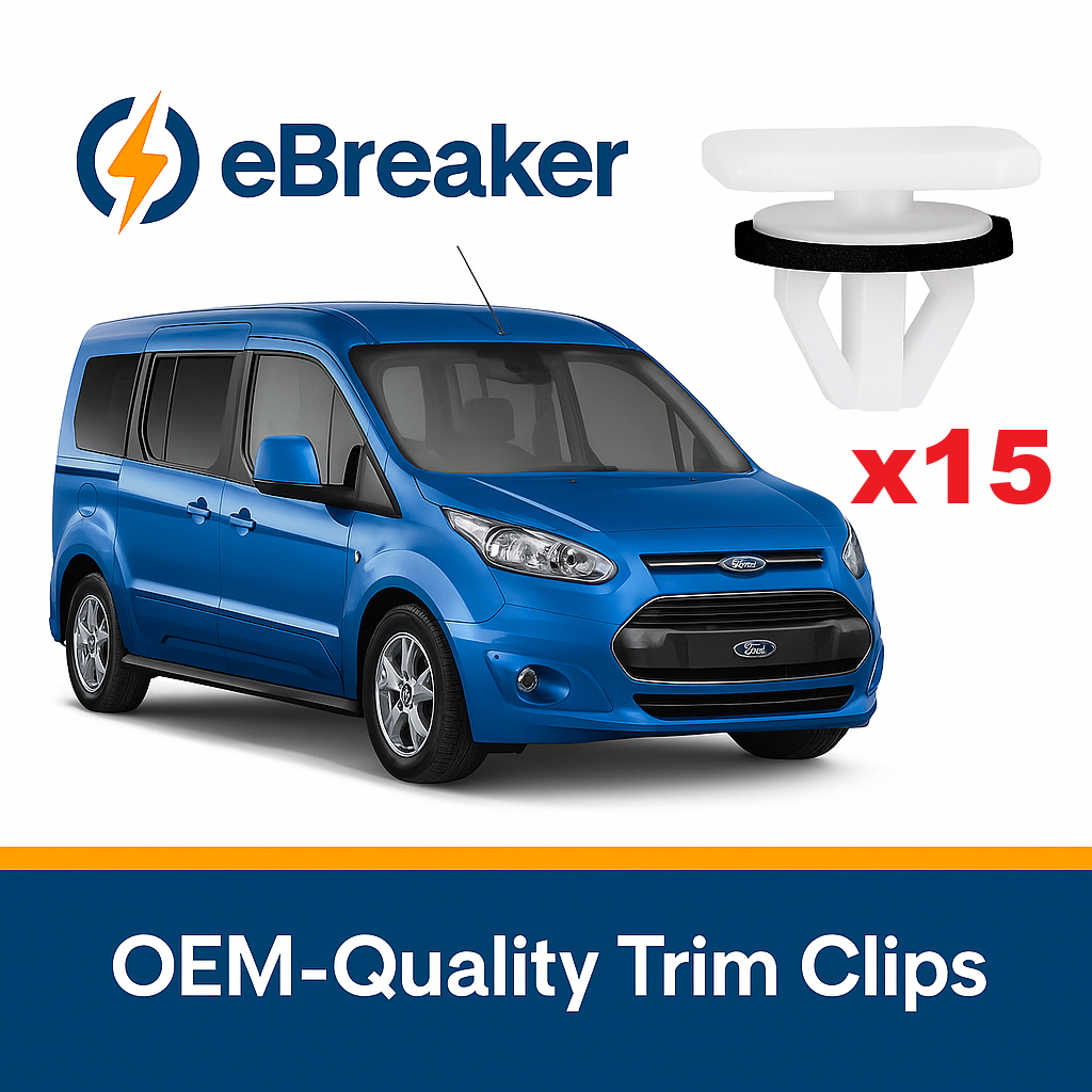 FORD Transit Connect Wheel Arch Molding Trim Panel Clip & Front Console x15 pcs.0