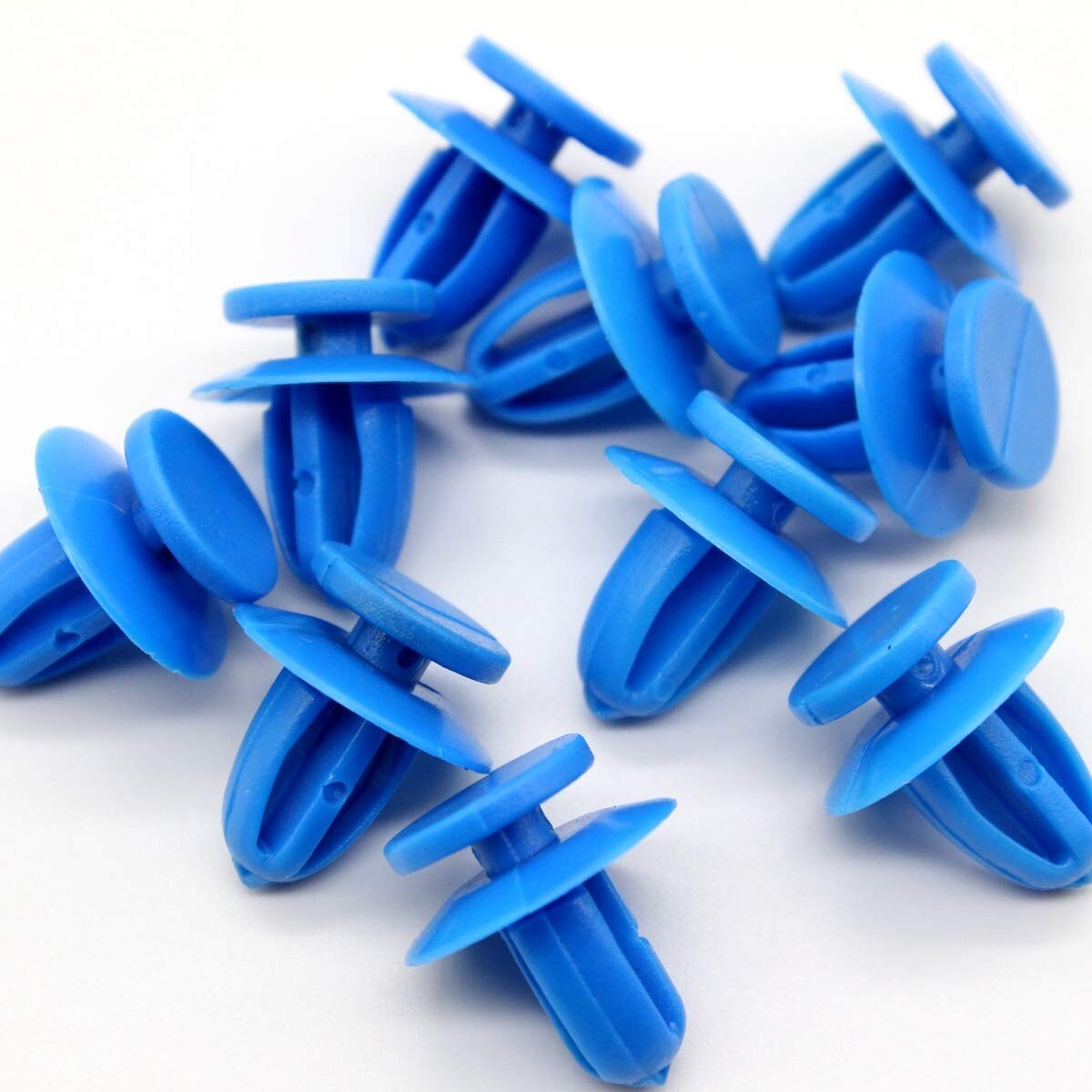 VAUXHALL Door Card Panel Interior Trim Clips Blue x10 Pcs #1325211813