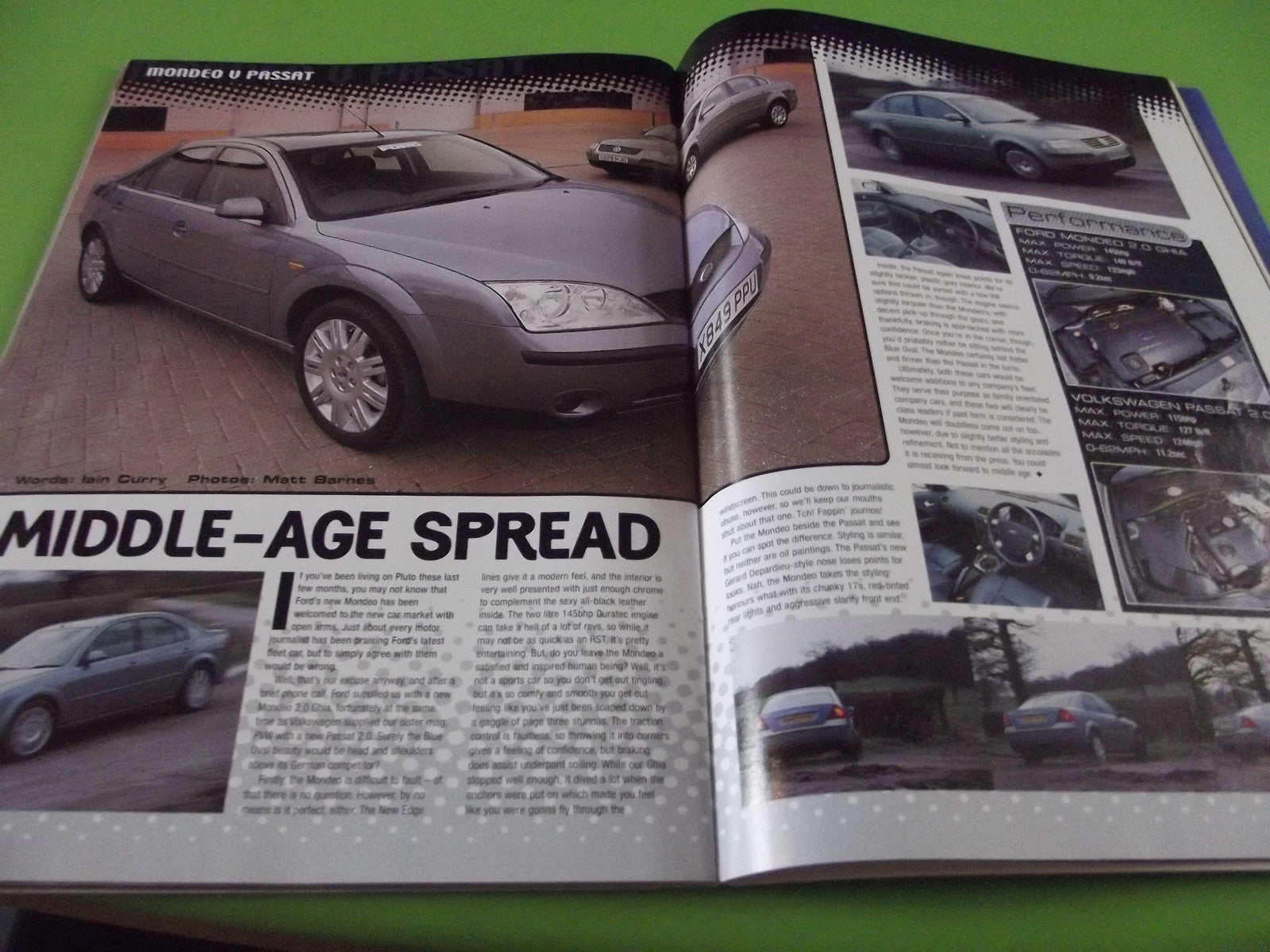 PERFORMANCE FORD MAGAZINE JUNE 2001 #C54