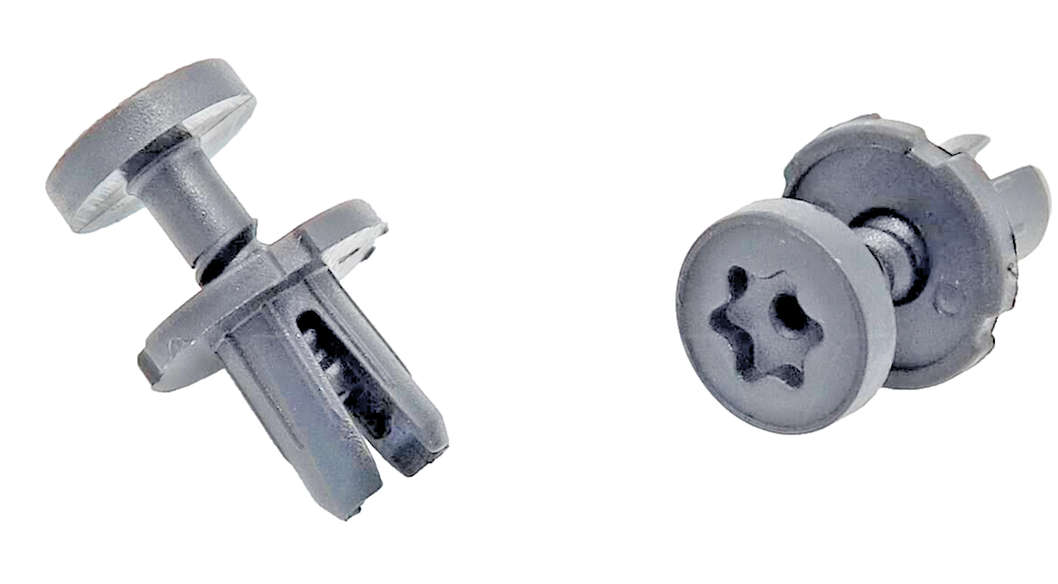 AUDI Torx Head Plastic Screw Fit Trim Rivet x10 Pcs - 7L68683071