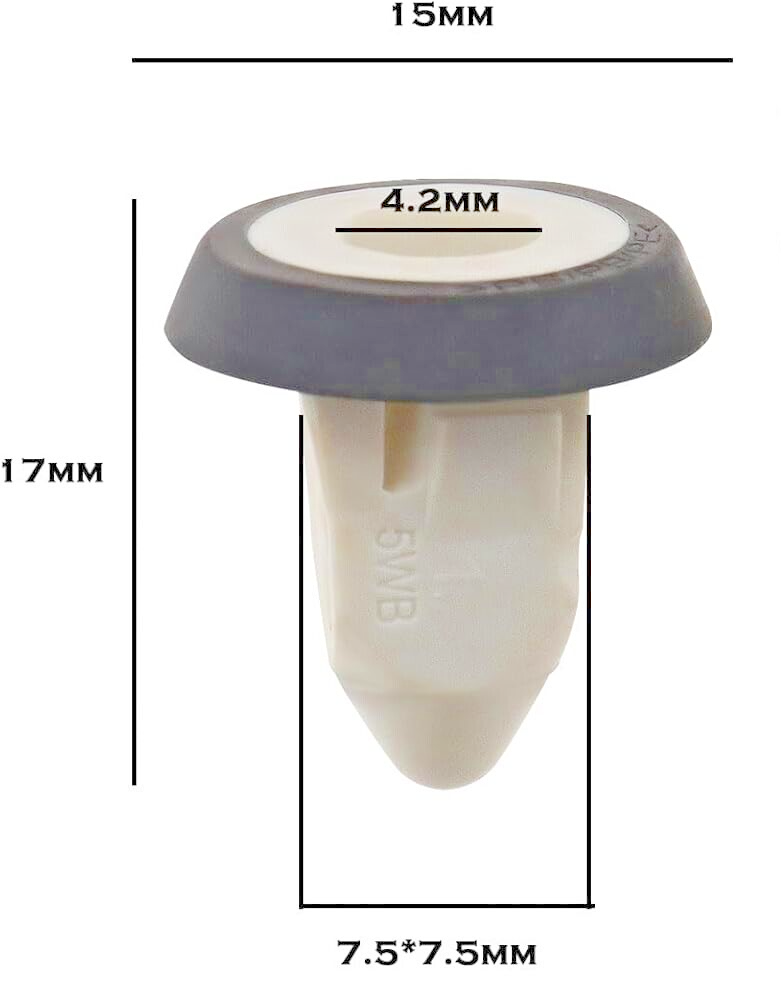 BMW Bodywork Trim and Number Plate Fixing Grommet x20 Pcs fit 1, 2, 3, 4 Series10