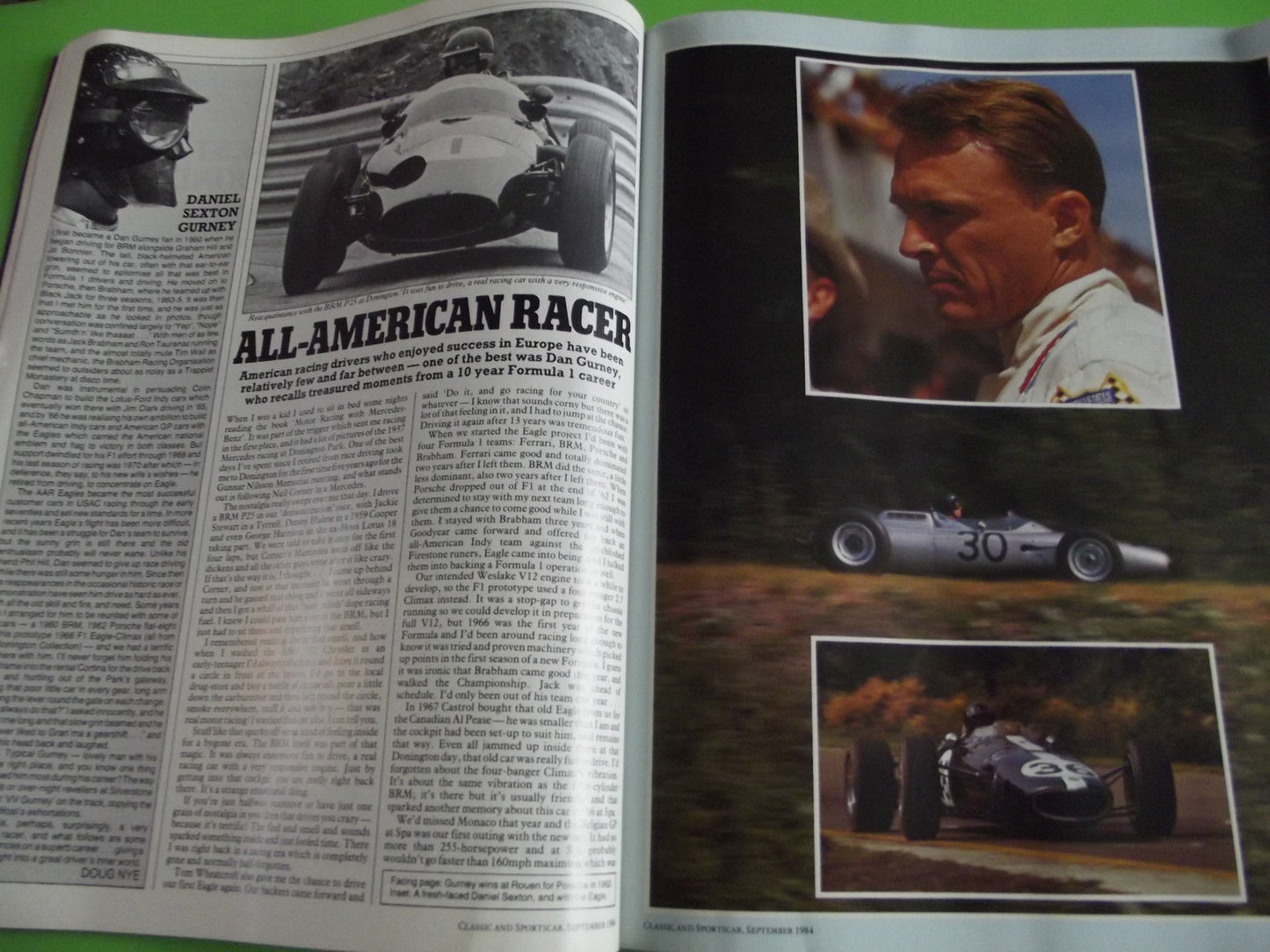 CLASSIC AND SPORTSCAR MAGAZINE SEPTEMBER 1984 #c13