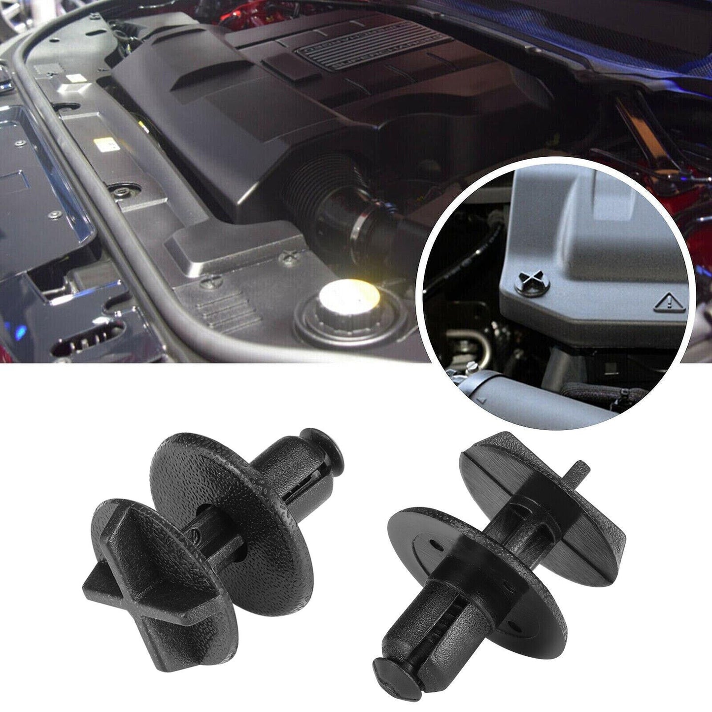 Land Rover Battery Cover Cowl Panel Trim Fastener LR024316 Range Defender Velar17