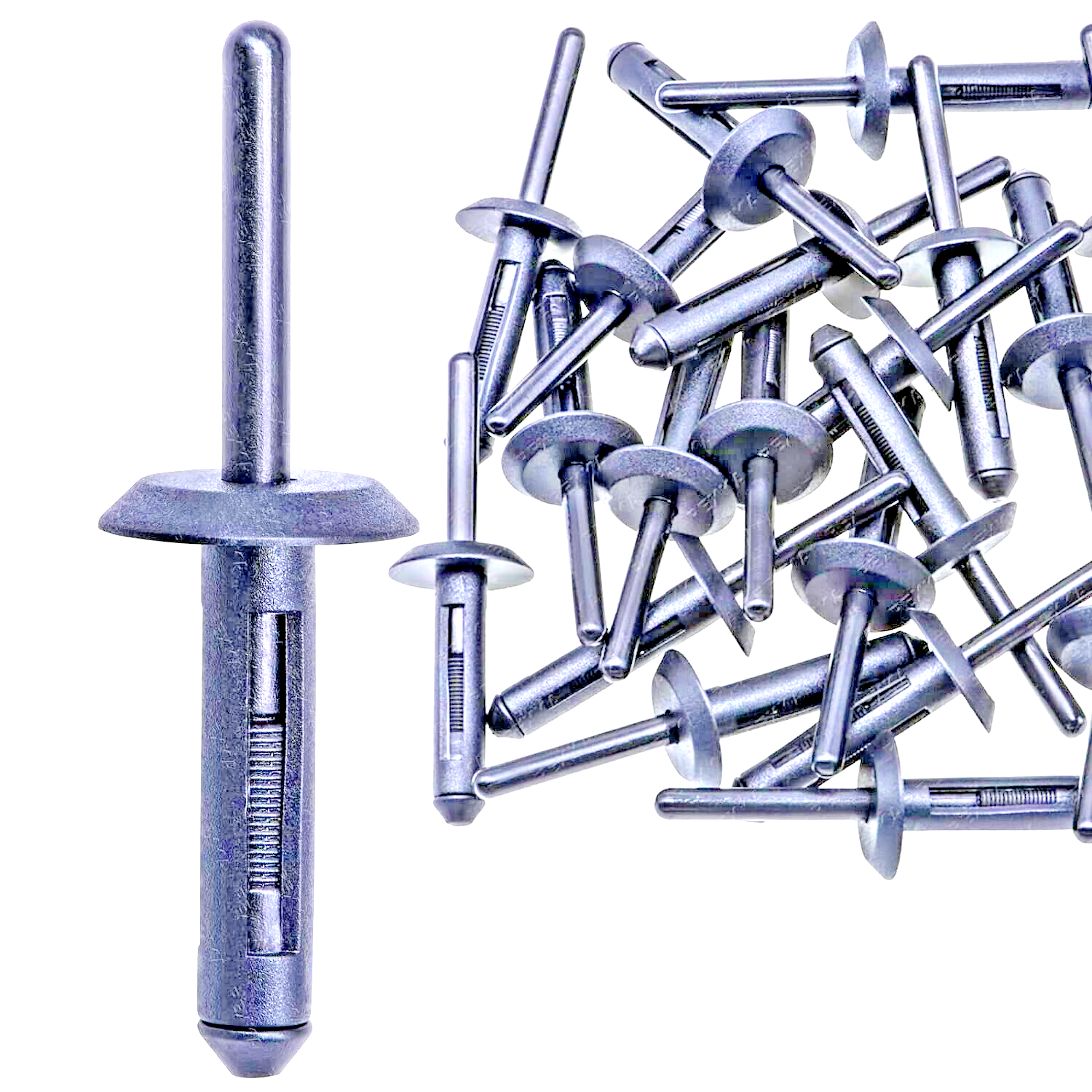 BMW X3 X5 X6 F25 E71 Wheel Arch Flare Trim Clips 07142151750 Blind Rivet 6mm x107