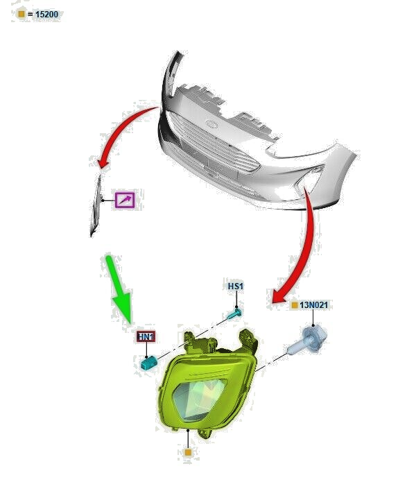 Body Panel Trim Fixing Grommets for Fiesta Focus Transit C-Max Ford Clips 10x Pc12