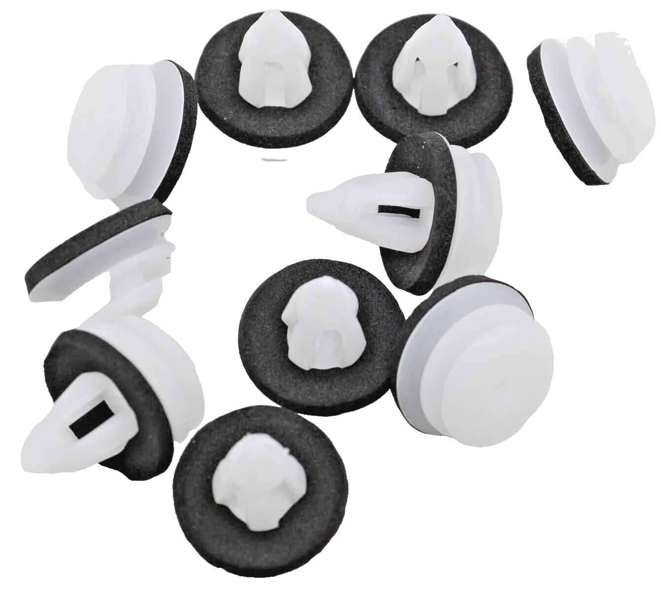 BMW Interior Trim Clips White # 51437001491 Fits Many Models 1998 - 2021 Qty 20.6