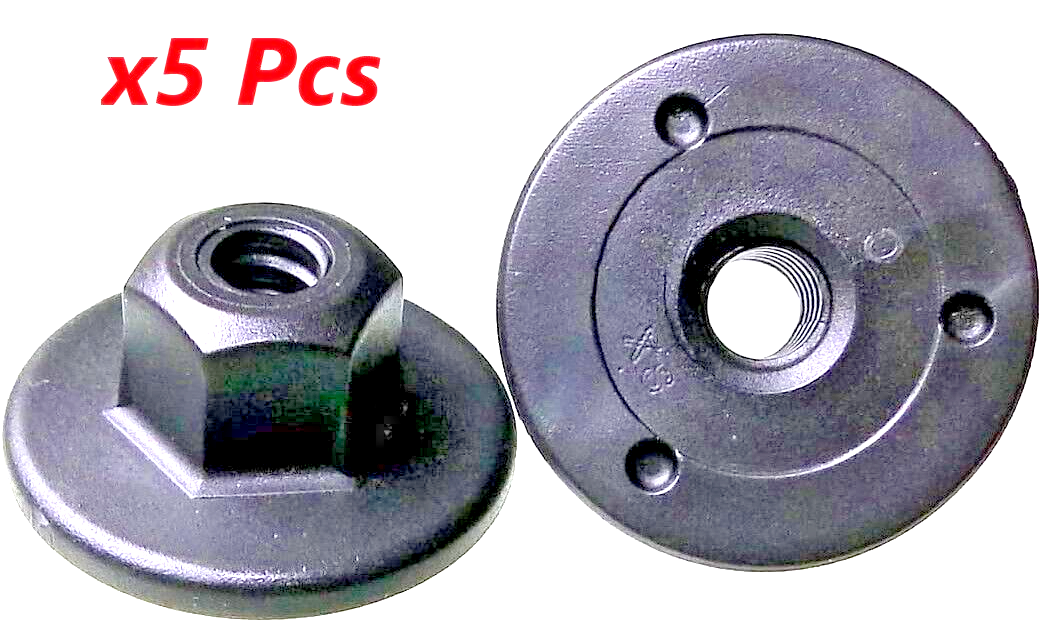 Undertray Wheel Arch Liner Splah Tray Hex Head Threaded Plastic Nut Clip 10mm x50