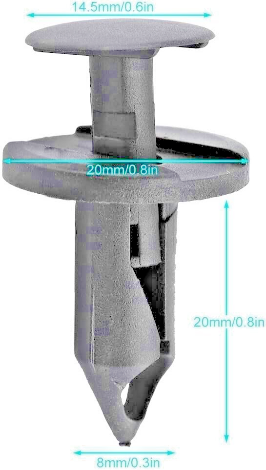 Trim Fixing Rivet Volkswagen Audi Bodywork Under Tray Wheel Arch x10 8E082526719