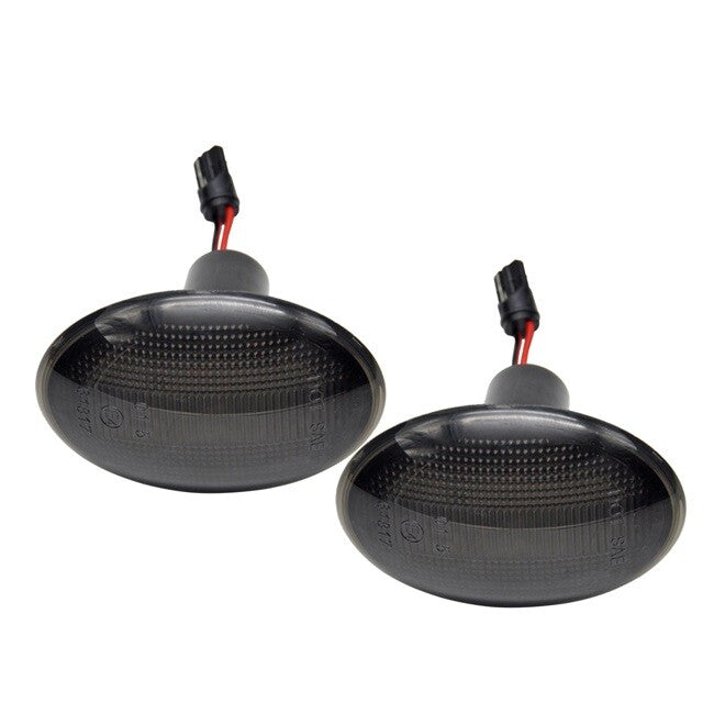 MINI LED Side Indicator Smoked Lens Amber Repeater Light For R55 R56 R57 R58 R591
