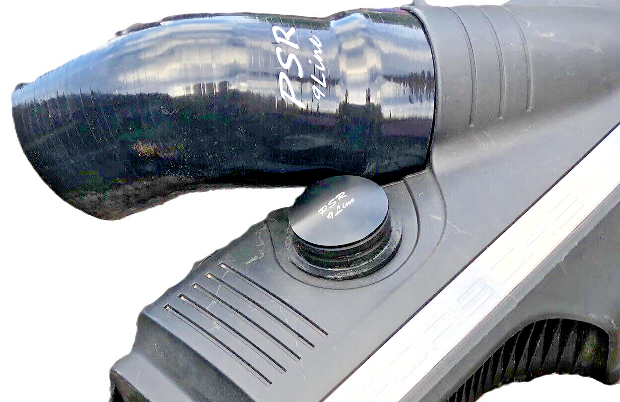 Porsche 997 Resonator Air Box Upgrade with Black Induction Pipe Kit13