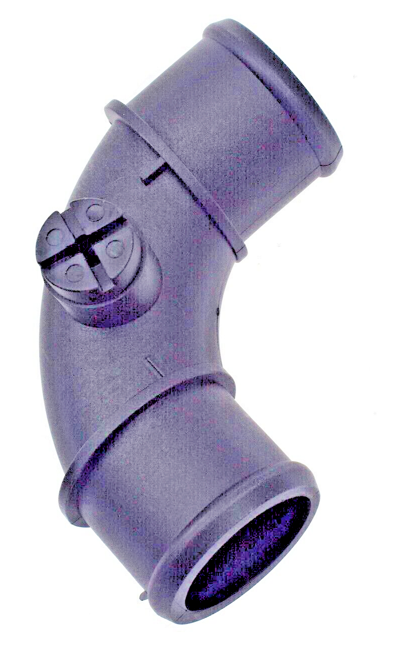 MINI BMW Top Radiator Hose Coolant Bleed Elbow 17127515487 For R50 R52 fit 01-063