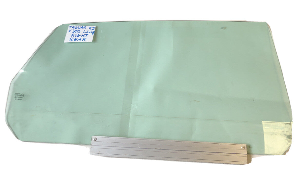 XJ Jaguar X300 LWB  Right Rear Door Window Glass0
