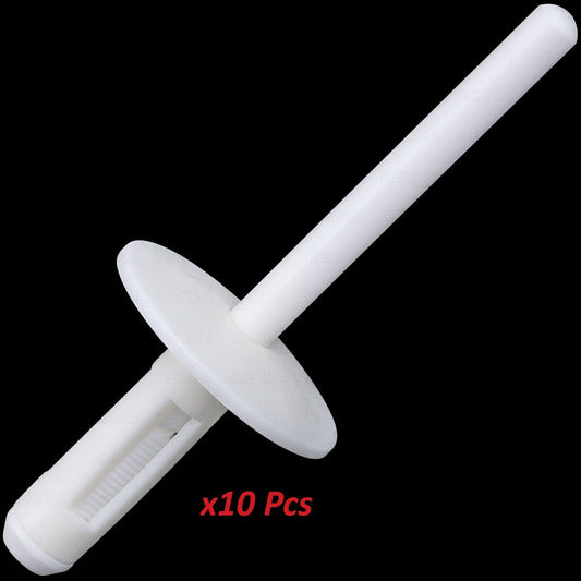 White Wheel Arch Flare & Trim Moulding Rivet Clips for BMW X5 X5M F15 F85 10 Pcs0