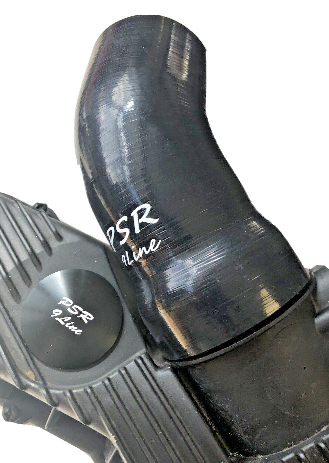 Porsche 996 Resonator Delete kit Air Box Upgrade with Black Induction Pipe & Cap7