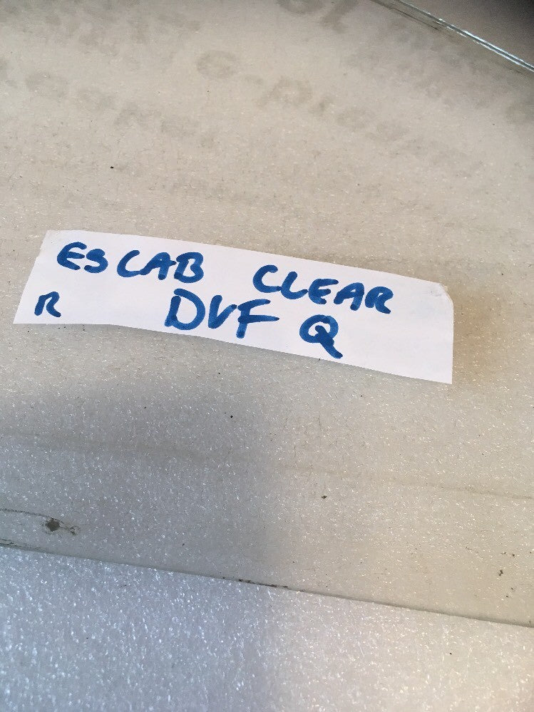 Front Door Quarter Light Window Glass Right Clear for Ford Escort Mk4 Cabriolet1