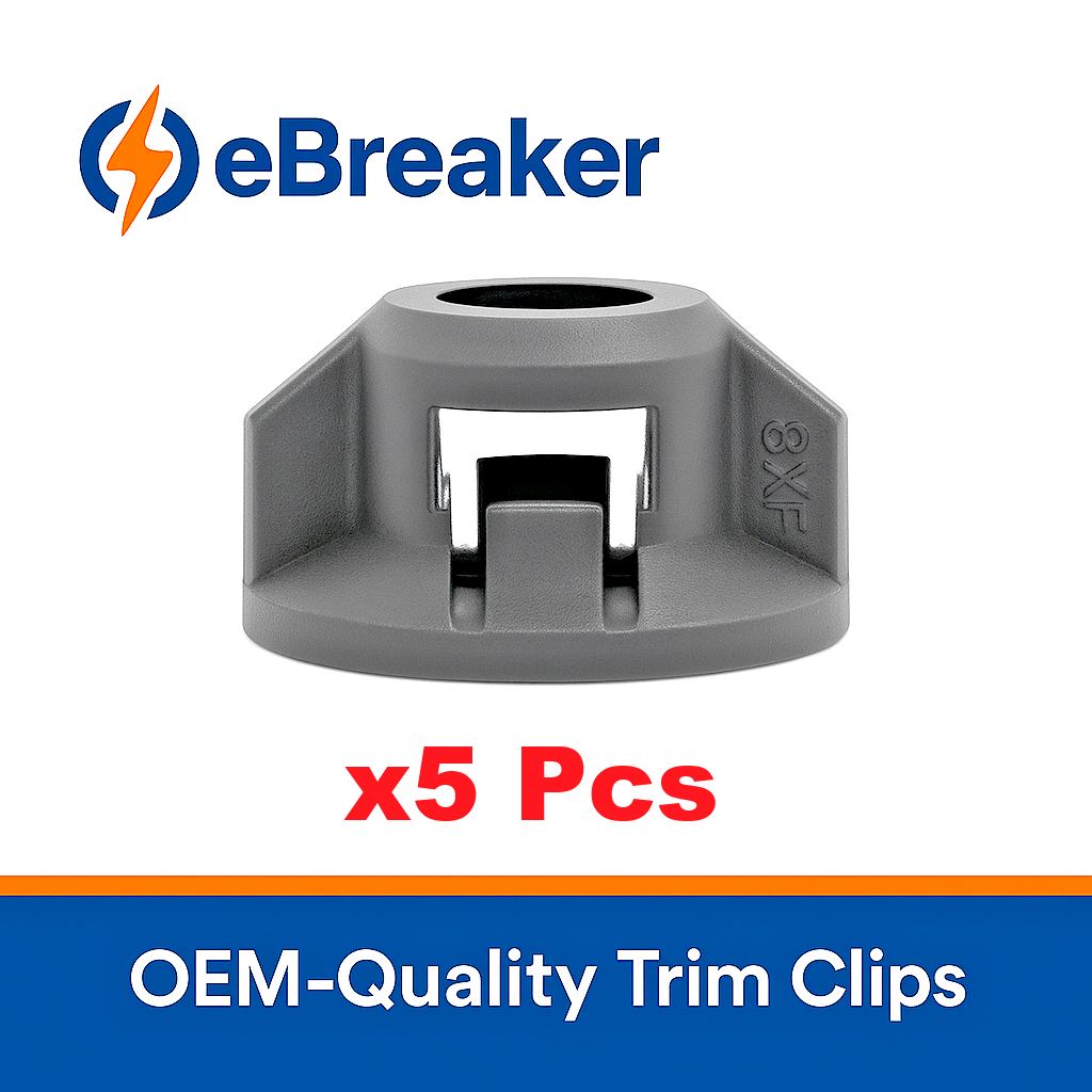 Toyota Wheel Arch Liner Fixing Clip Plastic Wing Nut Black Prius Rav 4 C-HR, 5pc0