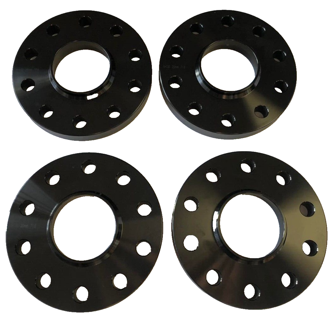Porsche Wheel Spacers 20mm Set Of 4 in Black 5x130 PSR9Line0