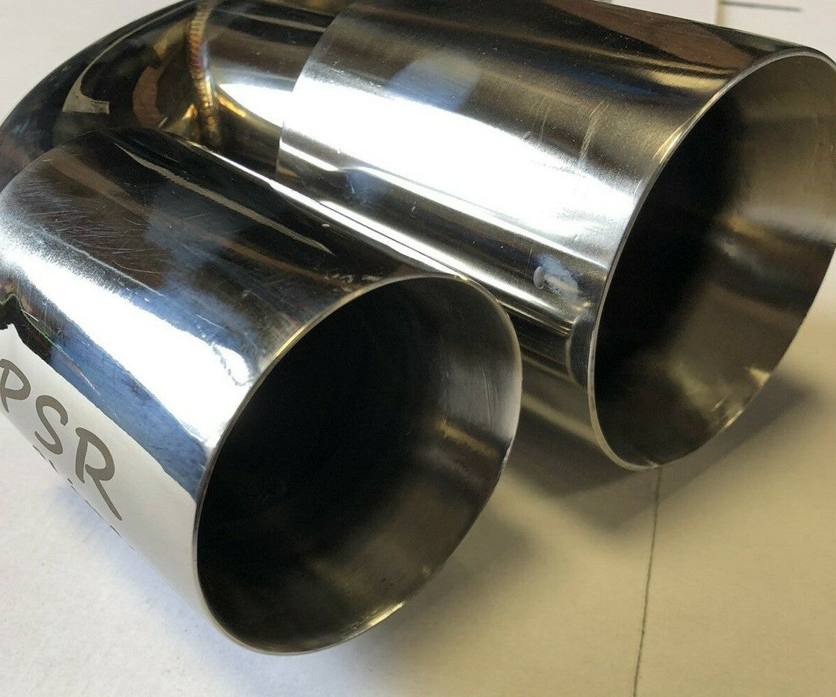 Silencer Delete Bypass  Exhaust  Cup Car Exit Pipes for PORSCHE 997 911 PSR9Line2