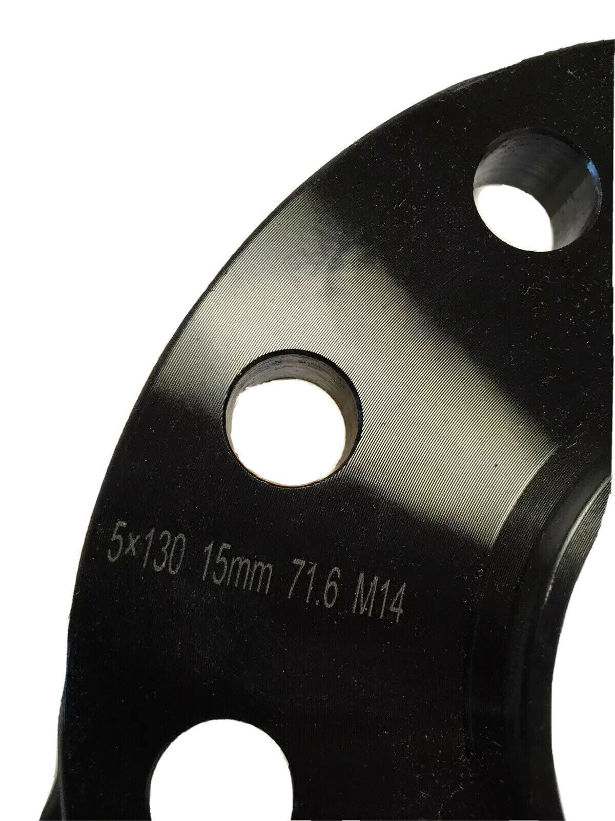 Porsche Wheel Spacers 20mm + Extended AF Bolts Set Of 4 in Black 5x130 PSR9Line9