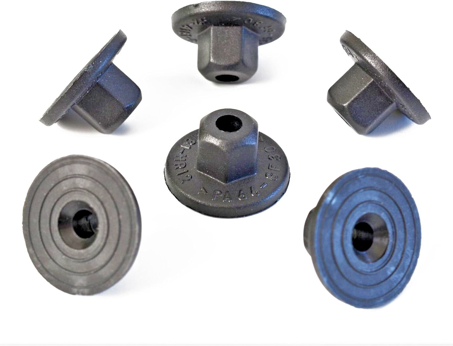 UNTHREADED PLASTIC NUTS ENGINE COVER UNDERTRAY SPLASH GUARD BODY TRIM NUTS 10pcs22