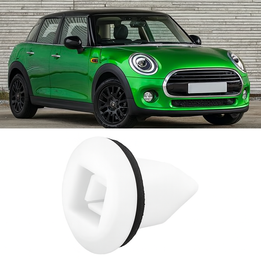 MINI Insulated Gromet for Trim Panel Fixing Secure Bodywork Fastener Clip, 5 Pcs3