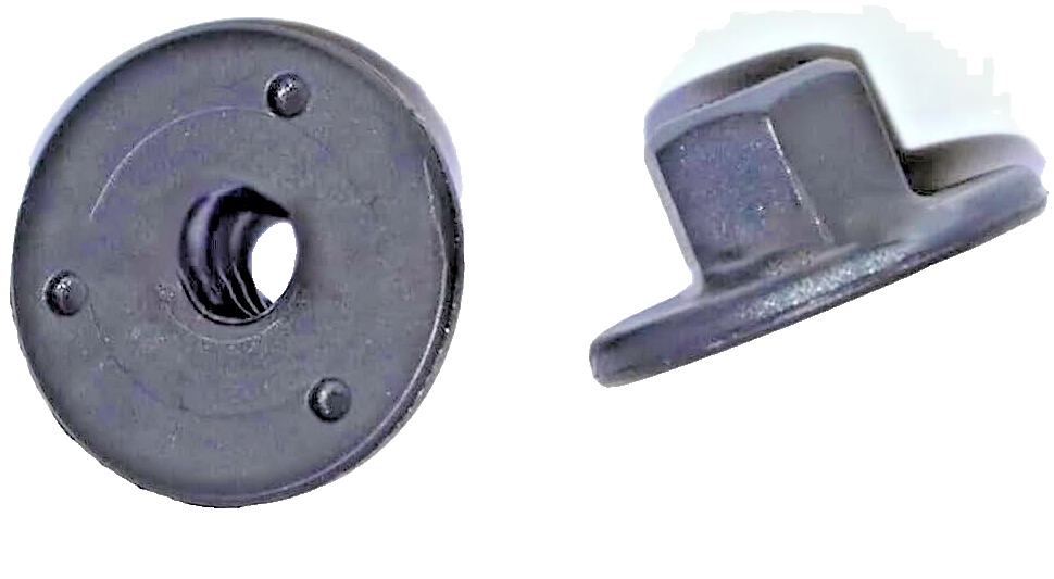 x15 BMW 10mm Hex Head Plastic Self-Threading Nut 7169847 0714716984714