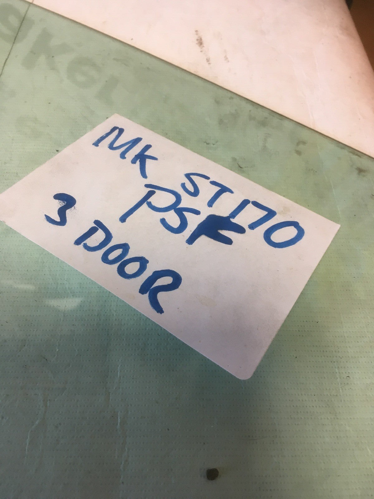 3 Door Window Glass Left Side From ST170 Ford Focus MK12