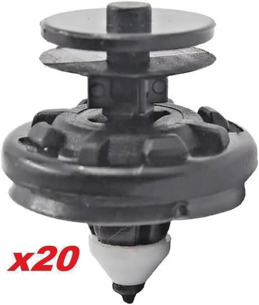SKODA Door Card Panel Interior Trim Clips #6Q0868243 Qty x20 for Superb & Rapid0