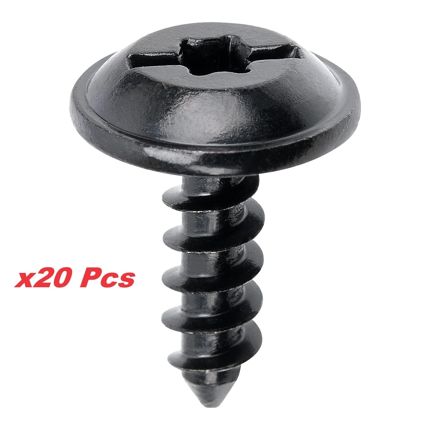 SKODA Slot Head Metal Torx Screw WHT003594 20 Pcs Trim fixing Clip0