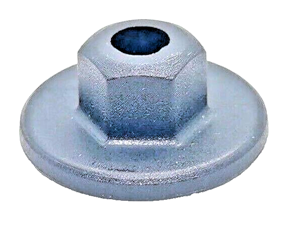 Hex Head Large Flanged Nut Arch Liner Splash Guard Underbody Weathersheild Trays3