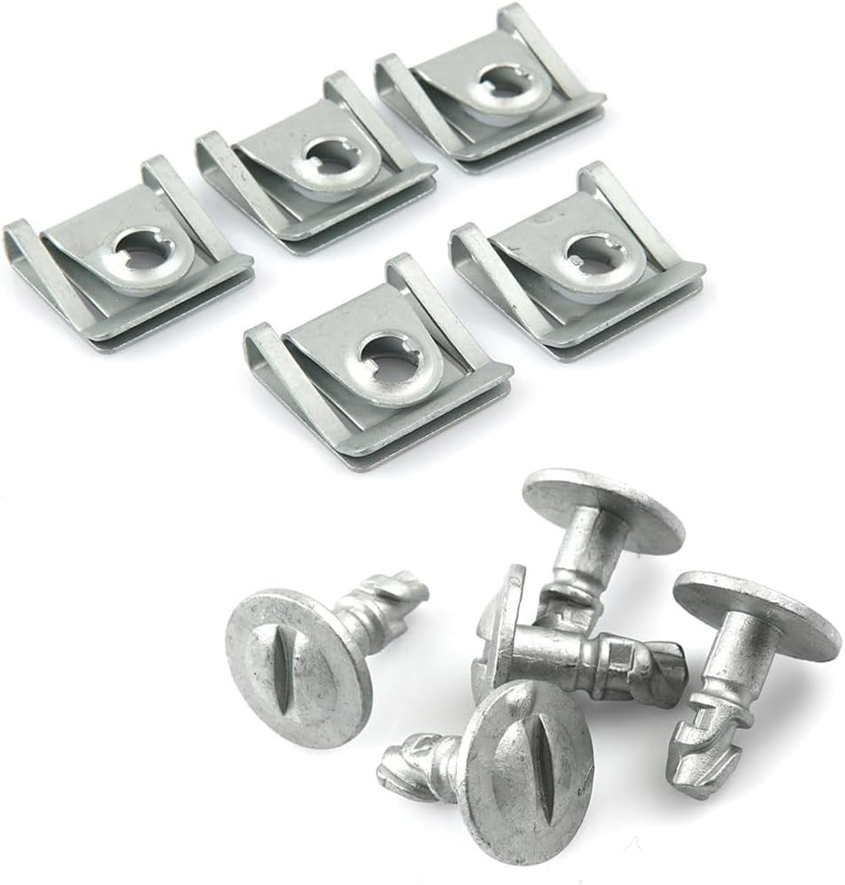 V.A.G Engine Undertray & Splash Guard Fasteners Clip Set Weather Shield - Set 102
