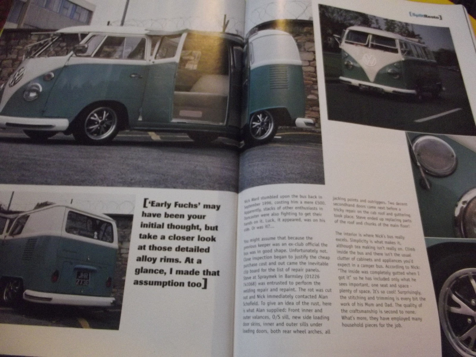 TOTAL VW MAGAZINE AUGUST 1999  #c36