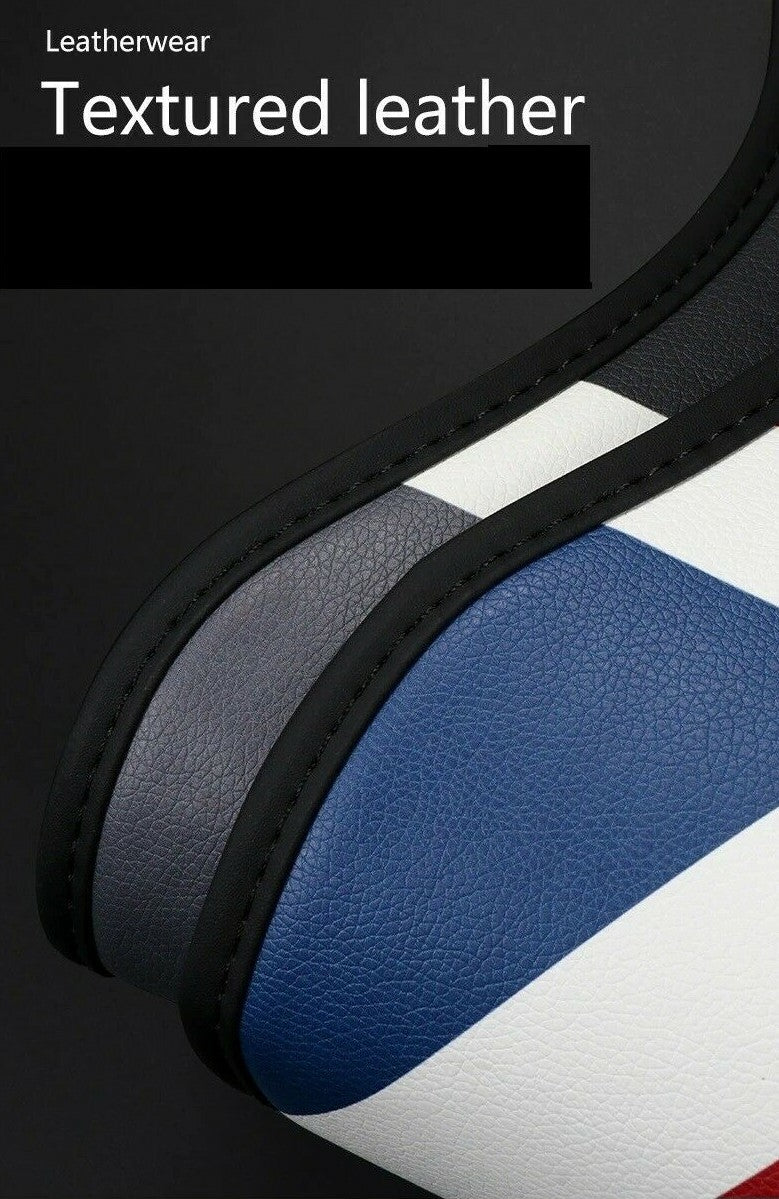 Parcel Shelf Leather Pad Black & White Checker Style - Mini R50 R53 2001 - 20068