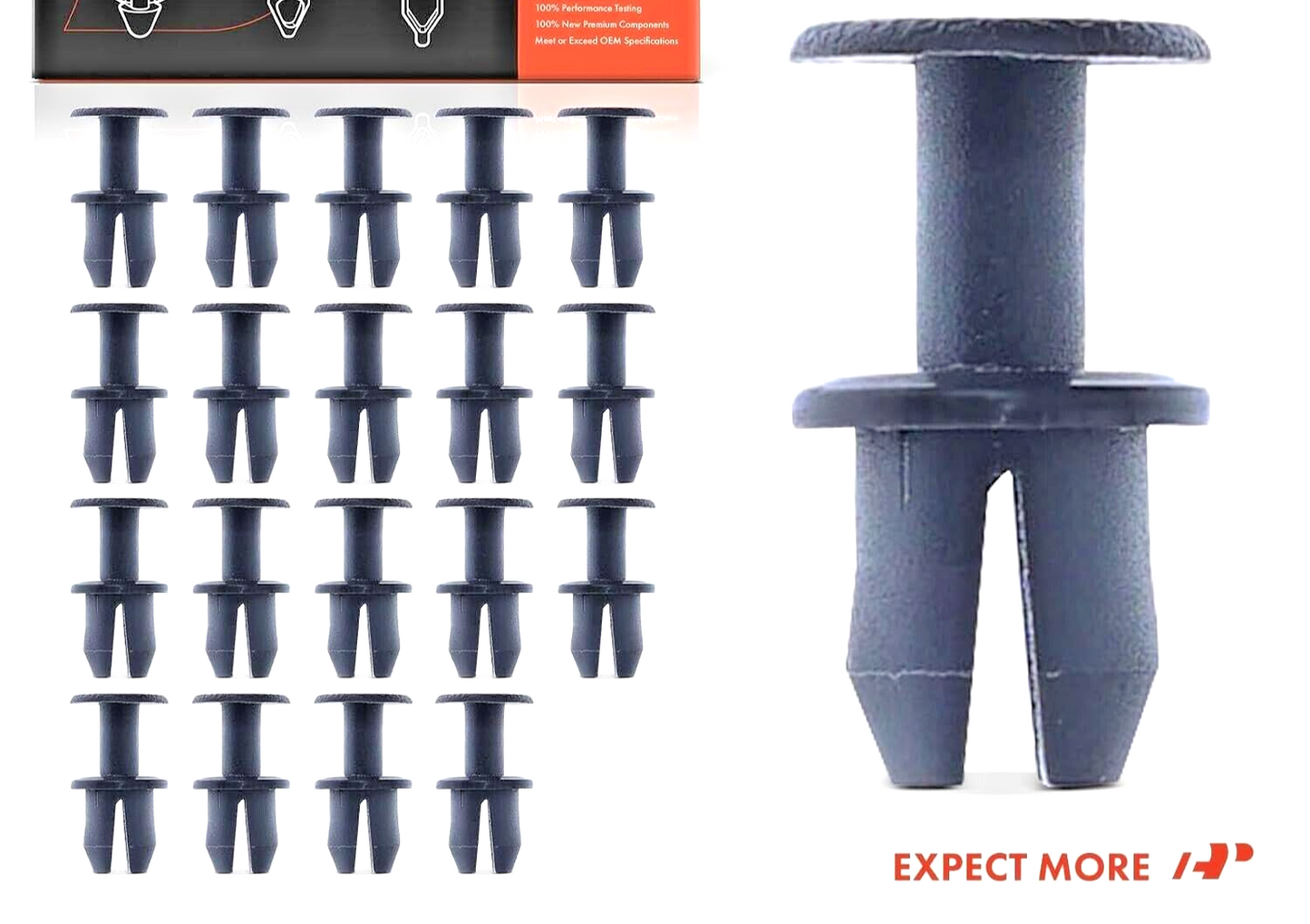 Mercedes-Benz Push Through Expanding Rivet Trim Fastener Clip OE A1239900092 x1014