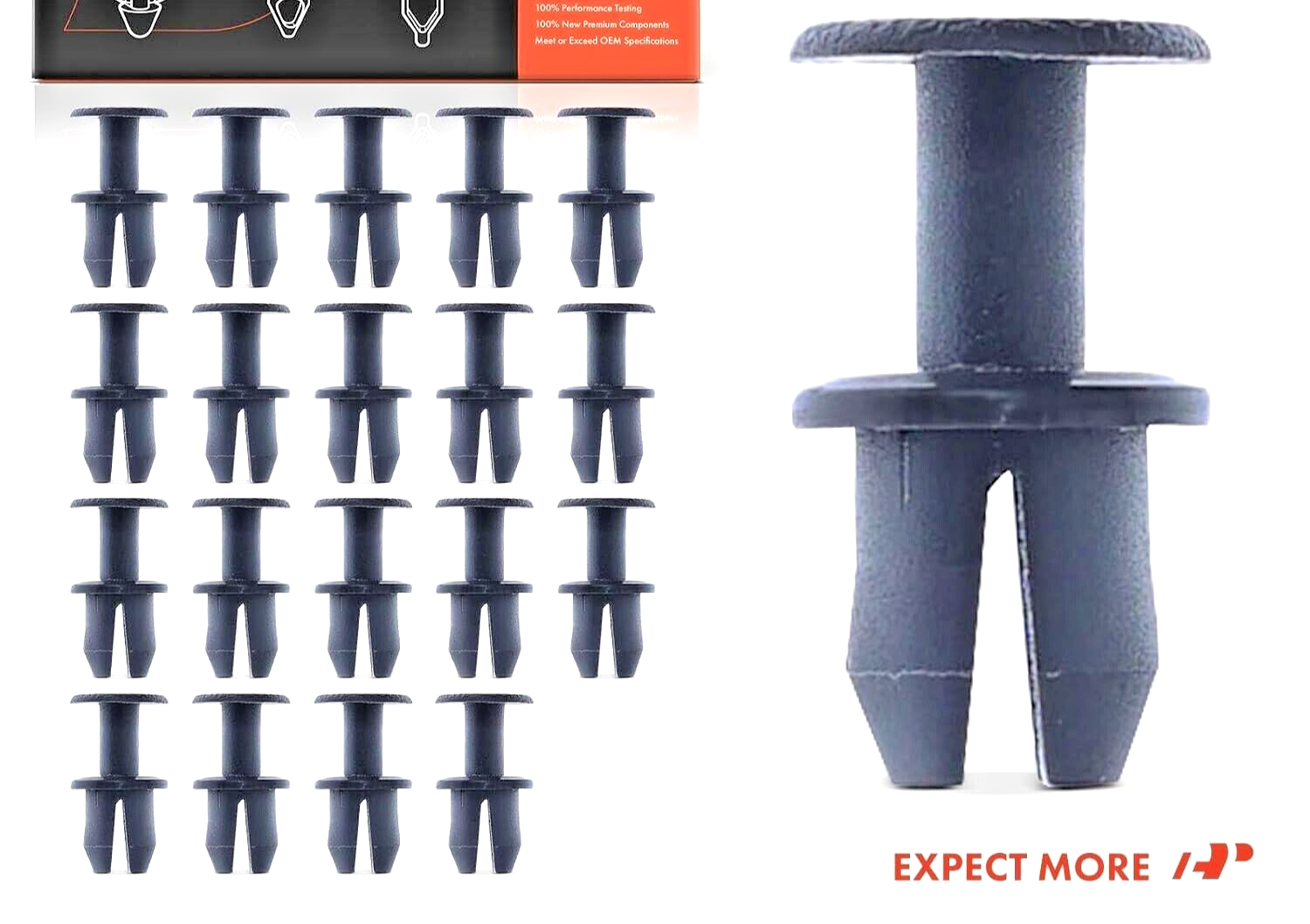 Mercedes-Benz Push Through Expanding Rivet Trim Fastener Clip OE A1239900092 x1014