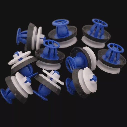 VW AUDI Door Card Trim Panel Fastener Clips, A3 TT R8,  Golf Cabriolet V1 - 5 Pc12