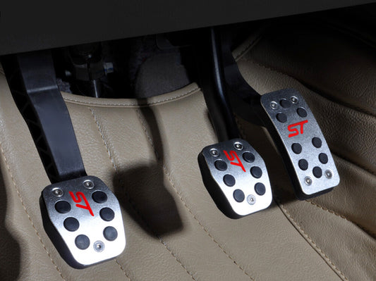 FORD Focus ST Alloy Brake Clutch Accelerator Pedal covers MK2 & MK3 1