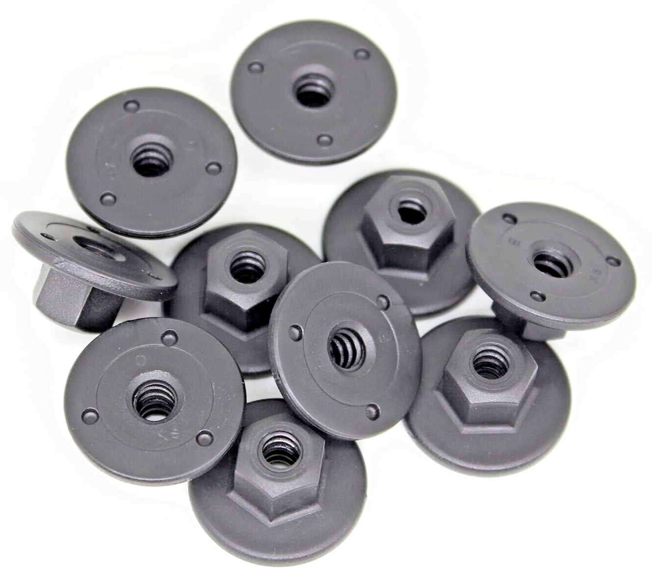 BMW MINI 10mm Hex Head Threaded Plastic Nut Undertray wheel Arch x5 O.E 716984714