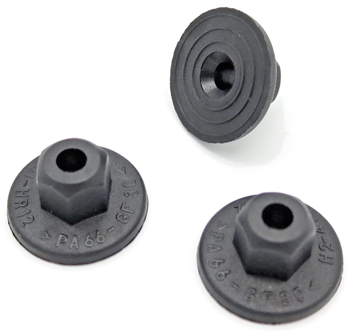 UNTHREADED PLASTIC NUTS ENGINE COVER UNDERTRAY SPLASH GUARD BODY TRIM NUTS 10pcs17