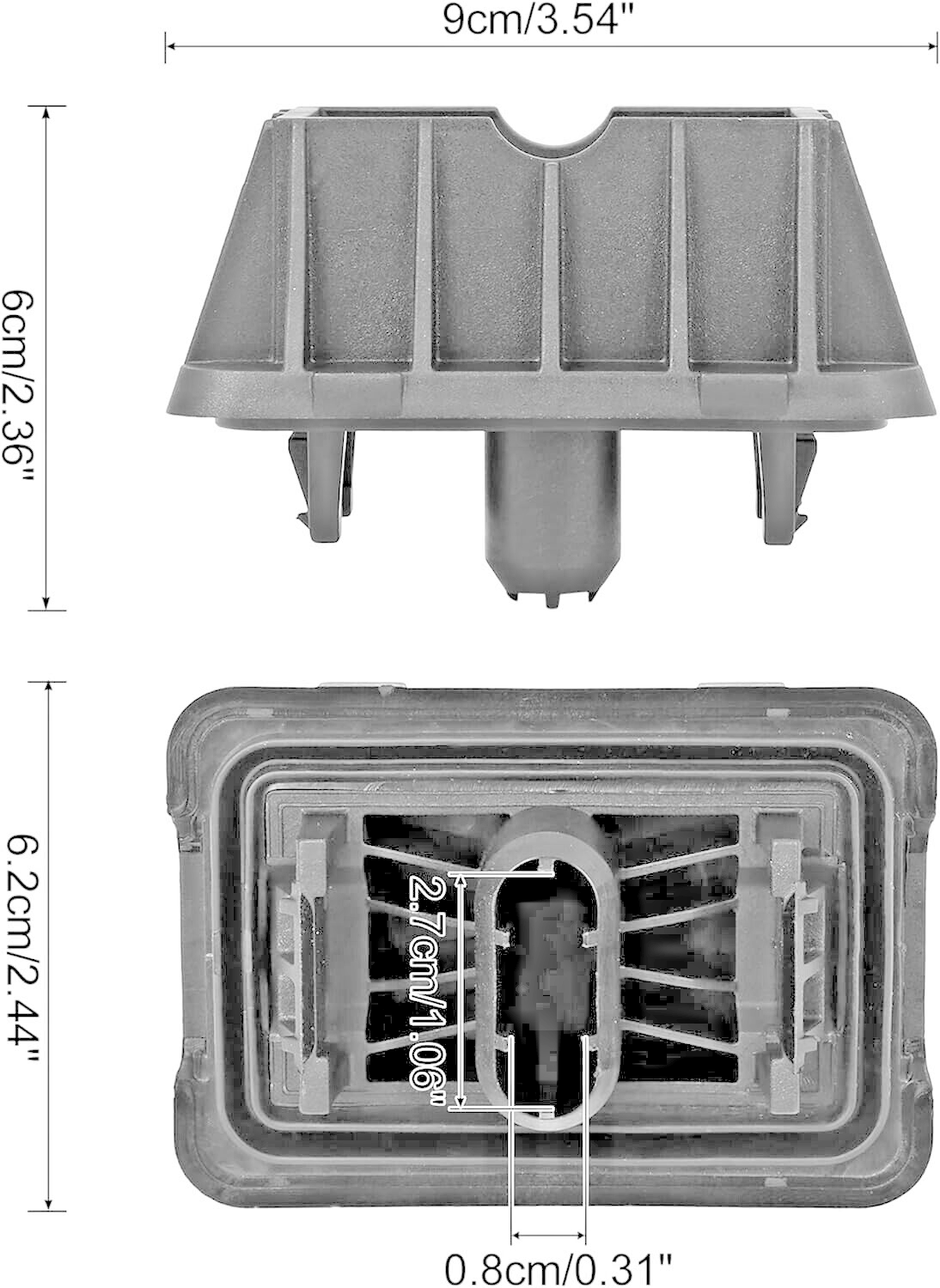 Jacking Point Mount Cover MINI CLUBMAN & COUNTRYMAN OE 5171723719511