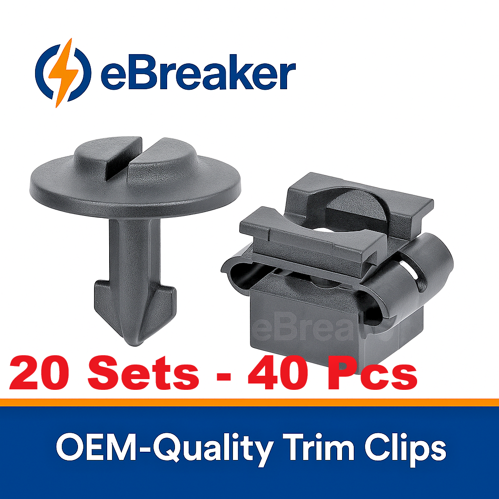 AUDI Splash Guard Under Tray Wheel Arch Liner Fixing Clip and Mount, Pack 20 Set0