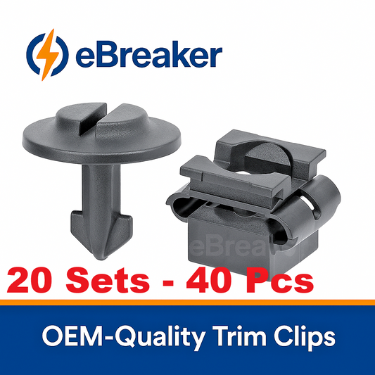 AUDI Splash Guard Under Tray Wheel Arch Liner Fixing Clip and Mount, Pack 20 Set0