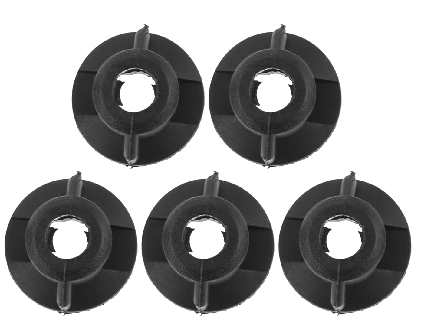 Toyota Wheel Arch Liner Fixing Clip Plastic Wing Nut Black Prius Rav 4 C-HR, 5pc13