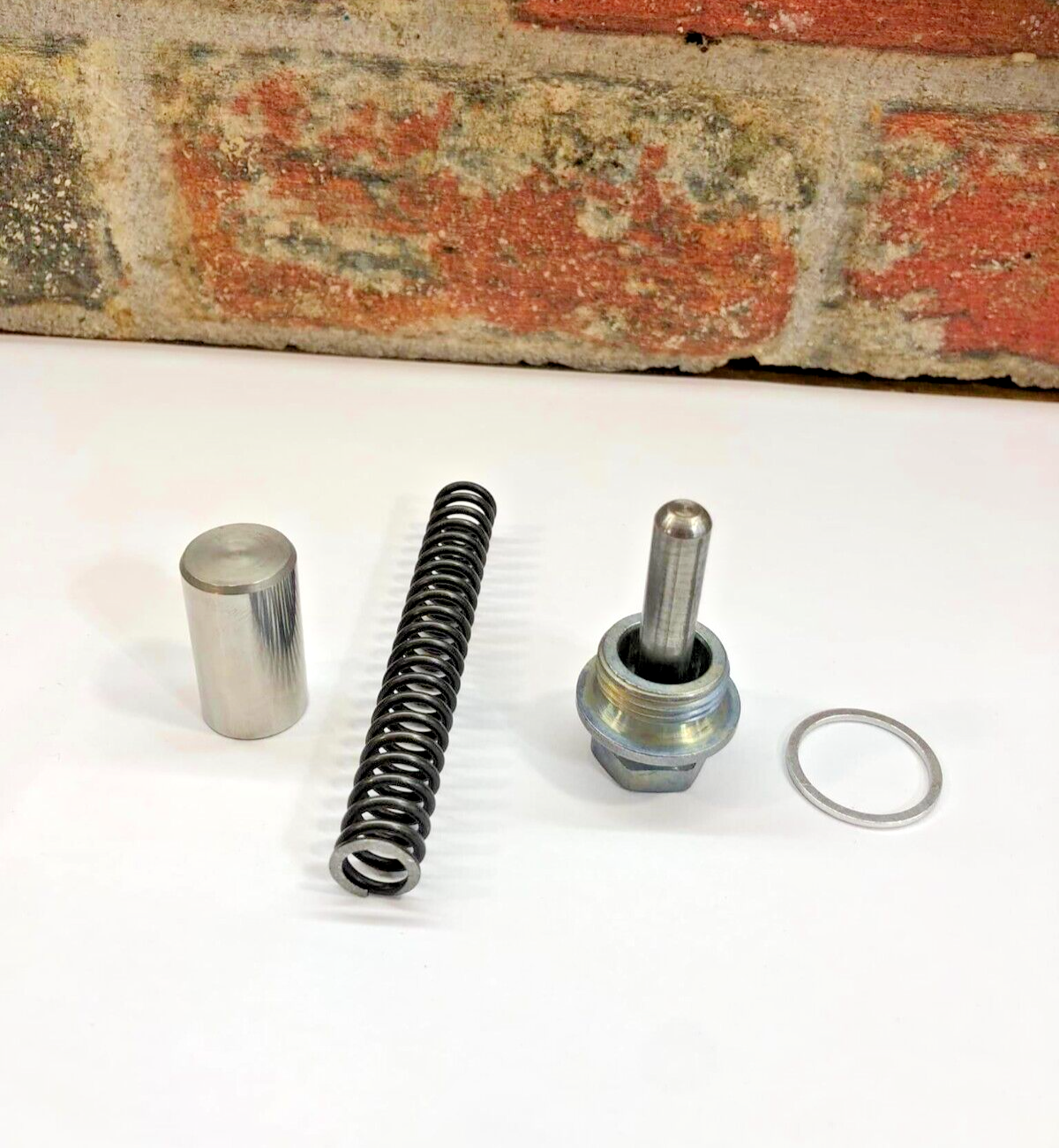 Porsche 996 986 M96 Engine Upgraded Oil Pressure Piston Cold Start Kit. PSR9Line3