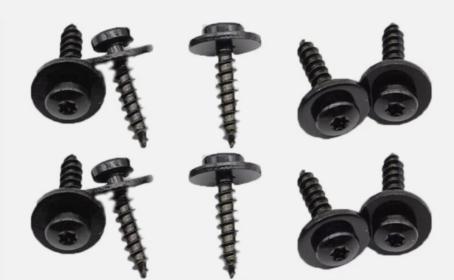 Citroen Trim Panel Screw M5 Coarse Thread Self Tapping Bolt Captive Washer x 10p3
