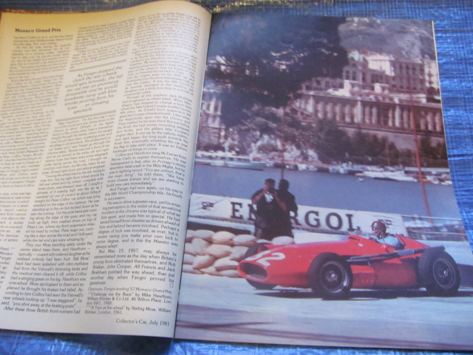 1981 JULY COLLECTORS CAR MAGAZINE / MONACO DRAME MEXICO MARATHON MOSS   #bk13